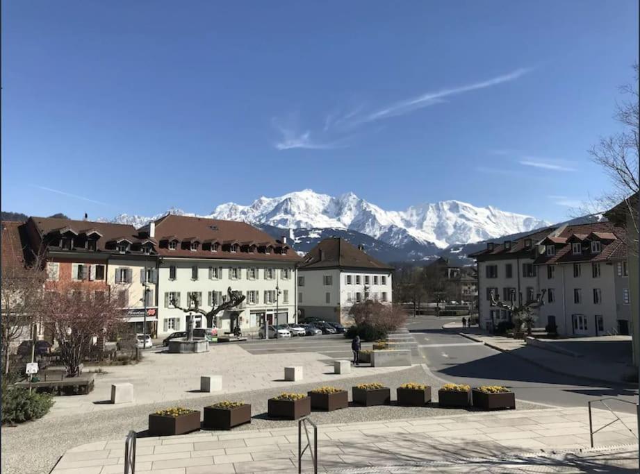 Appartement Spacieux Au Pays Du Mont-Blanc Sallanches Zewnętrze zdjęcie